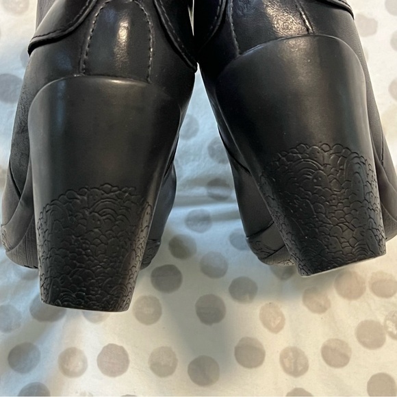 Wonders of Spain Black Comfort Round Toe Bootie Boots Size 36 - Picture 10 of 14